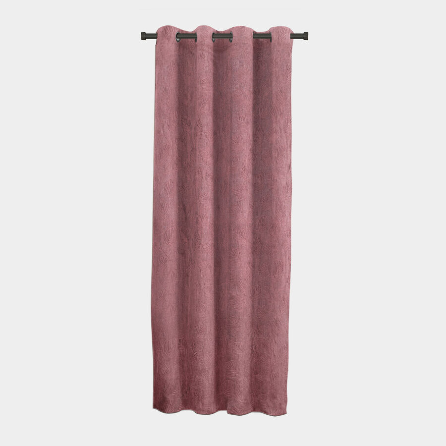 5 ft. Wine Polyester Curtain, , large image number null