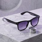 Kid's Brown Plastic Gradient Wayfarer Sunglasses, , small