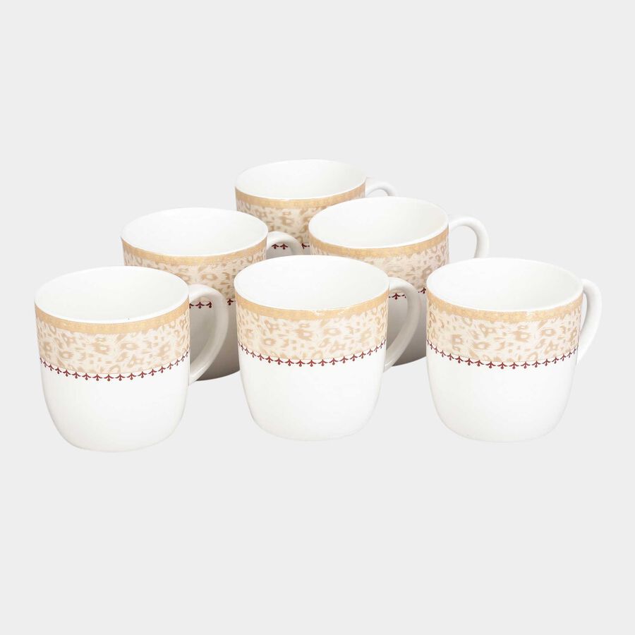 150 ml Bone China Cup, Set of 6, , large image number null