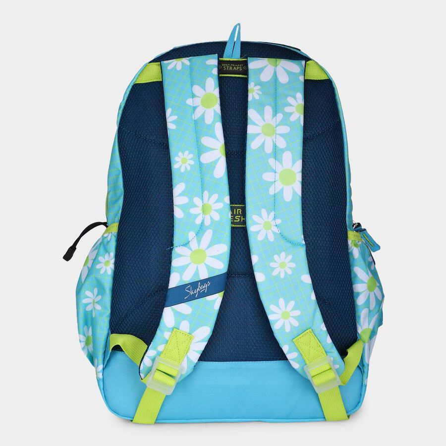 Flower Printed School Bag , , large