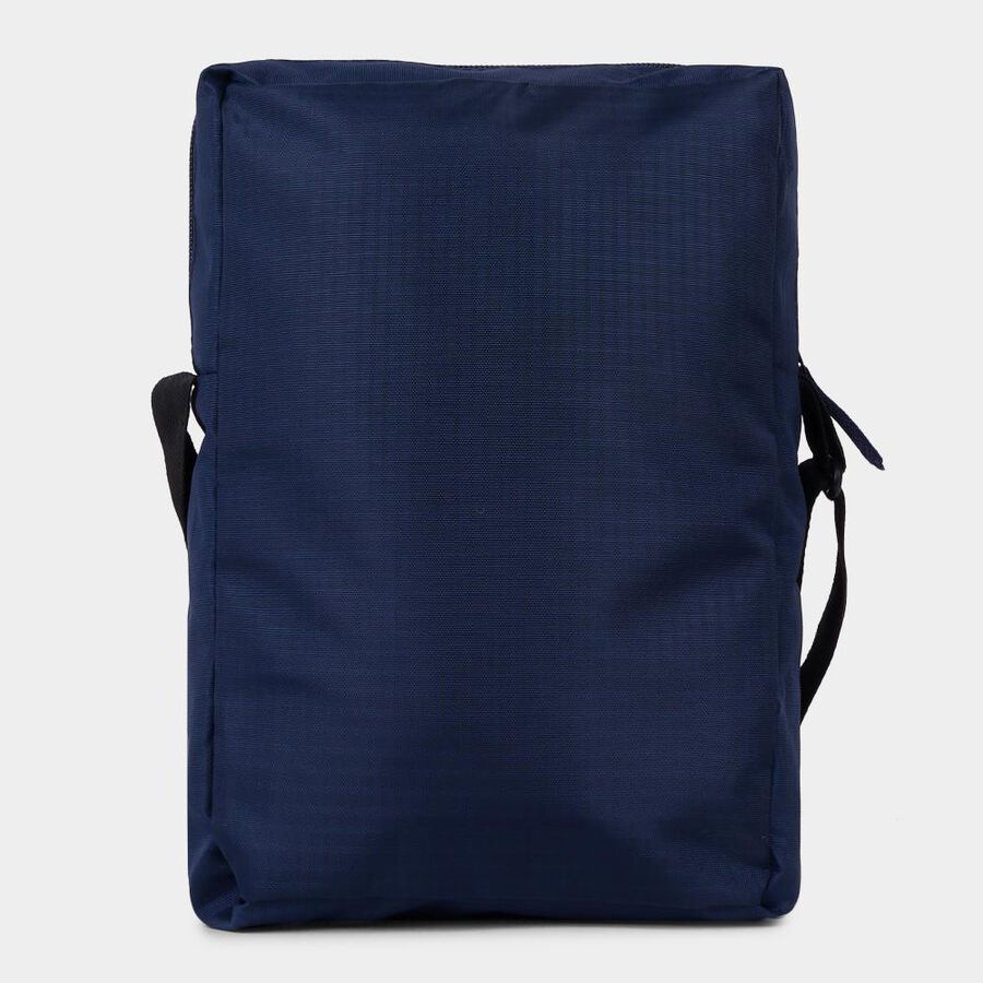 Men's Blue Canvas Sling Bag, , large image number null