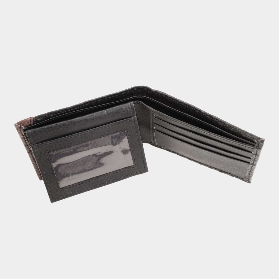 Men's Bi Fold Wallet, Polyurethane, , large image number null
