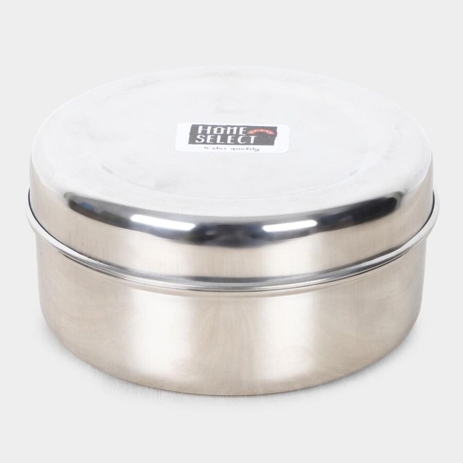 650 ml Steel Poori Dabba, , large image number null