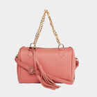 Women's Polyurethane Zipper Sling Bag, , small image number null