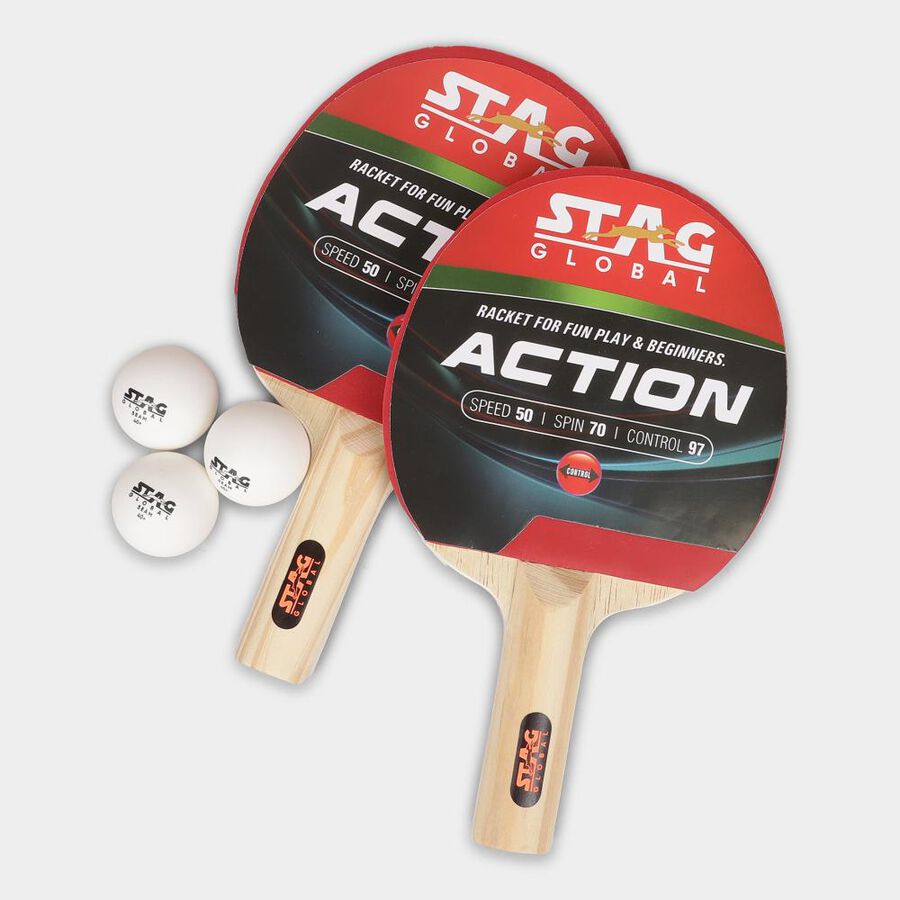 Wooden Table Tennis Set, , large image number null
