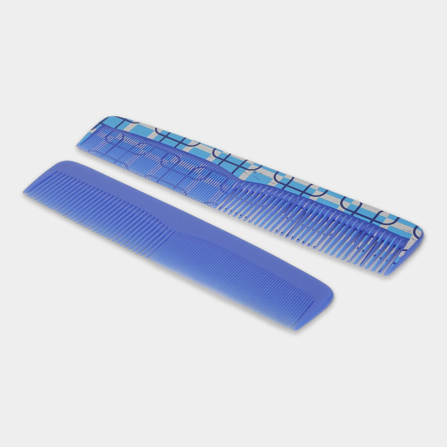 Plastic Hair Comb Set of 2, , large image number null
