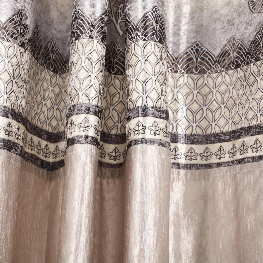7ft. Light Grey Polyester Door Curtain, , large image number null