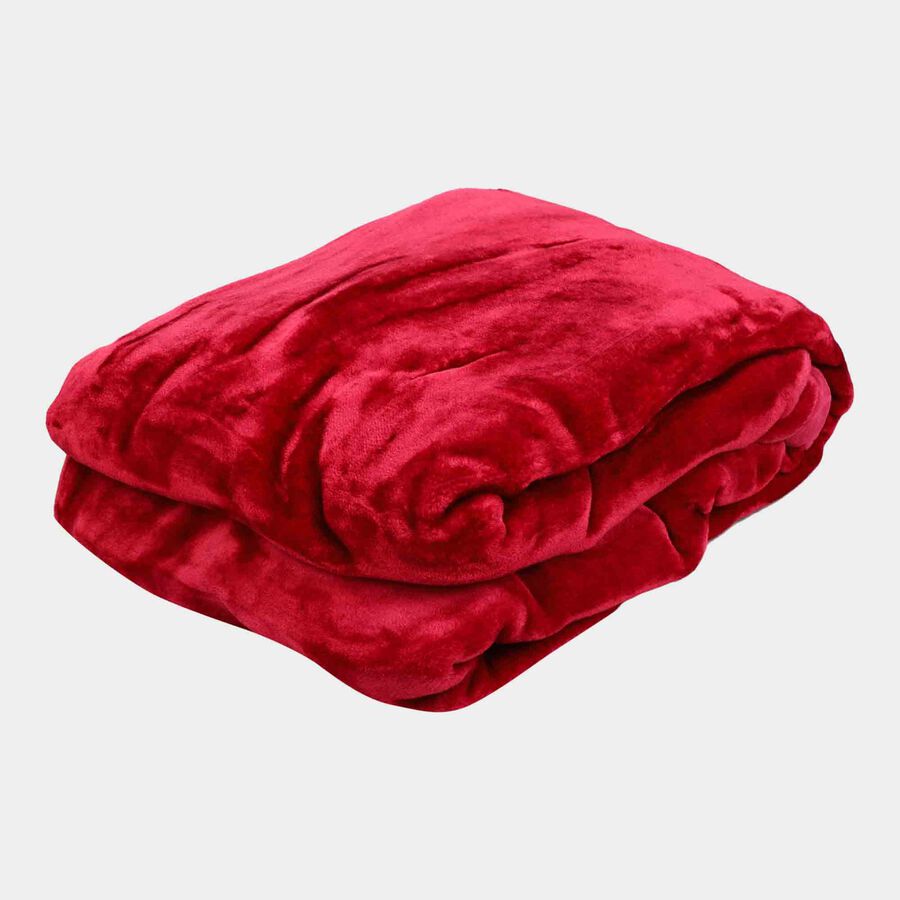 Home Beautiful Polyester Single Blanket, 155 X 215 cm Vishal Mega