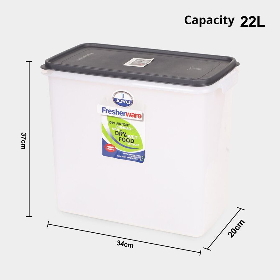 22 L Plastic Container, , large image number null