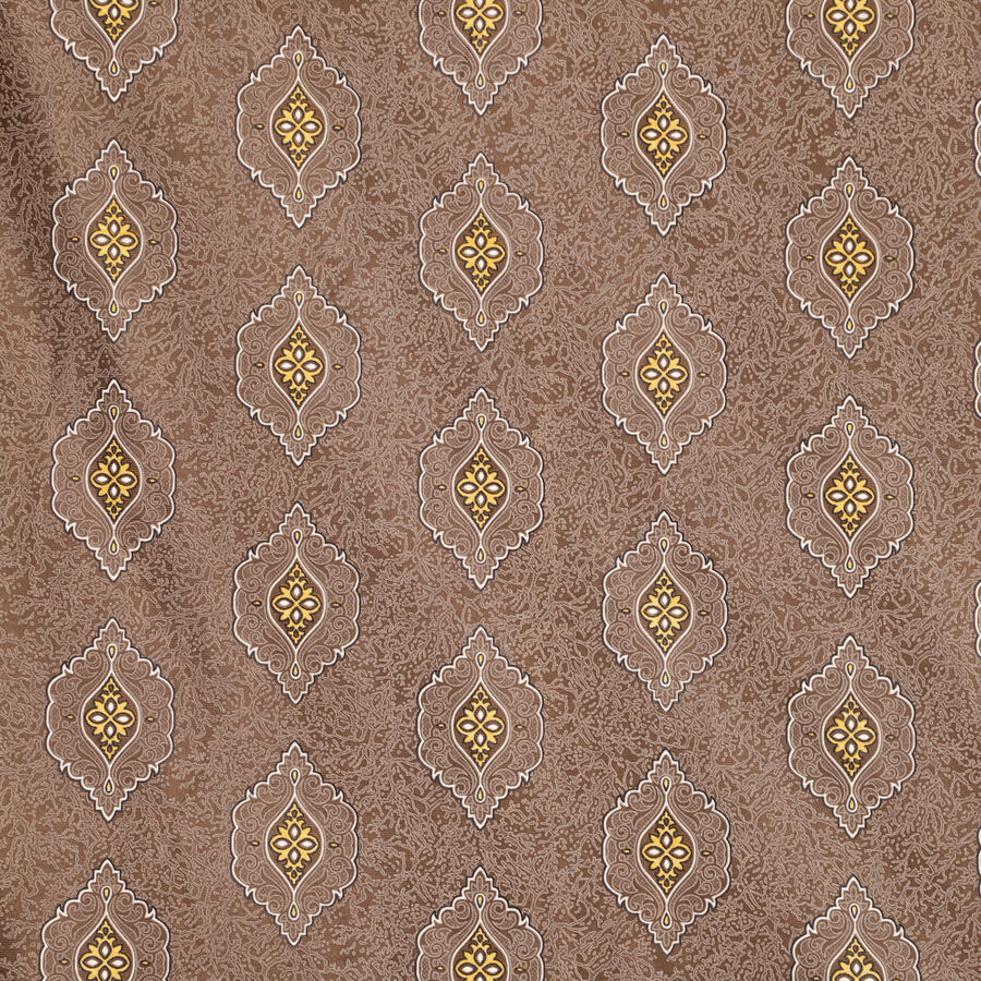 7ft. Brown Polyester Curtain, , large image number null