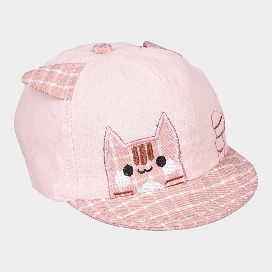 Kids' Pink Nylon Cap, , large image number null