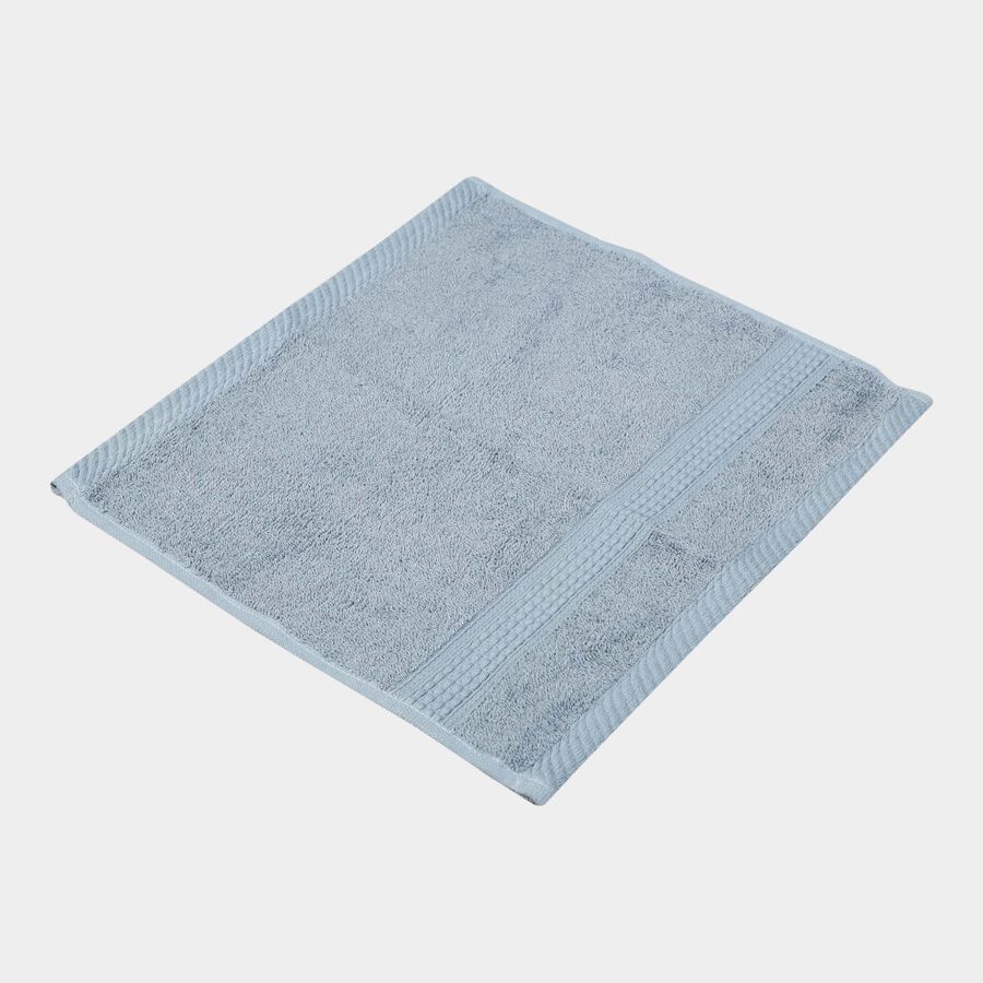 High Absorption Bamboo Cotton Face Towel, Set of 2, 500 GSM, 30 X 30 cm, , large image number null