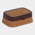 Plastic Soap Dish With Lid - Color/Design May Vary, , small image number null