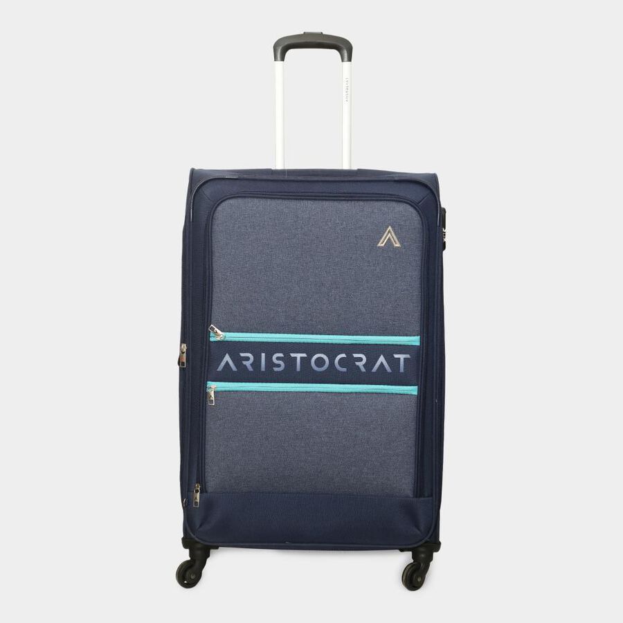 4-Wheel Polyester Soft Case Trolley, Large, , large image number null