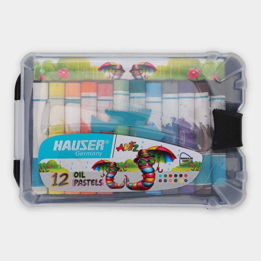 Kid's Disney Minnie Mouse Coloring Frame with Oil Pastel Colors , , large