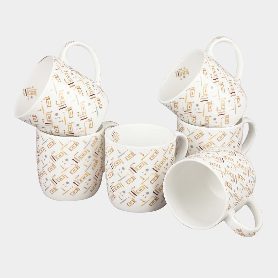200 ml Stoneware Mug Set of 6, , large image number null