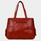 Women's Tan Polyurethane Hand Bag, , small image number null