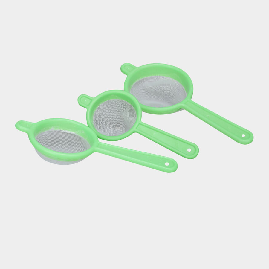 Plastic Tea Strainer Set of 3, , large image number null