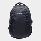 Black Backpack With Laptop Sleeve, 35 L (Approx), , small image number null
