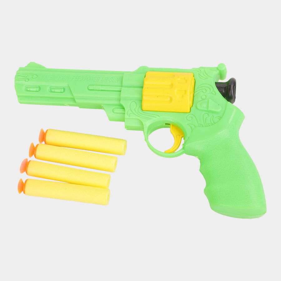Kid's Gun With Soft Darts - Colour/Design May Vary, , large image number null