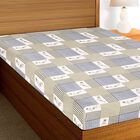 Grey Microfiber Single Bedsheet, , small image number null