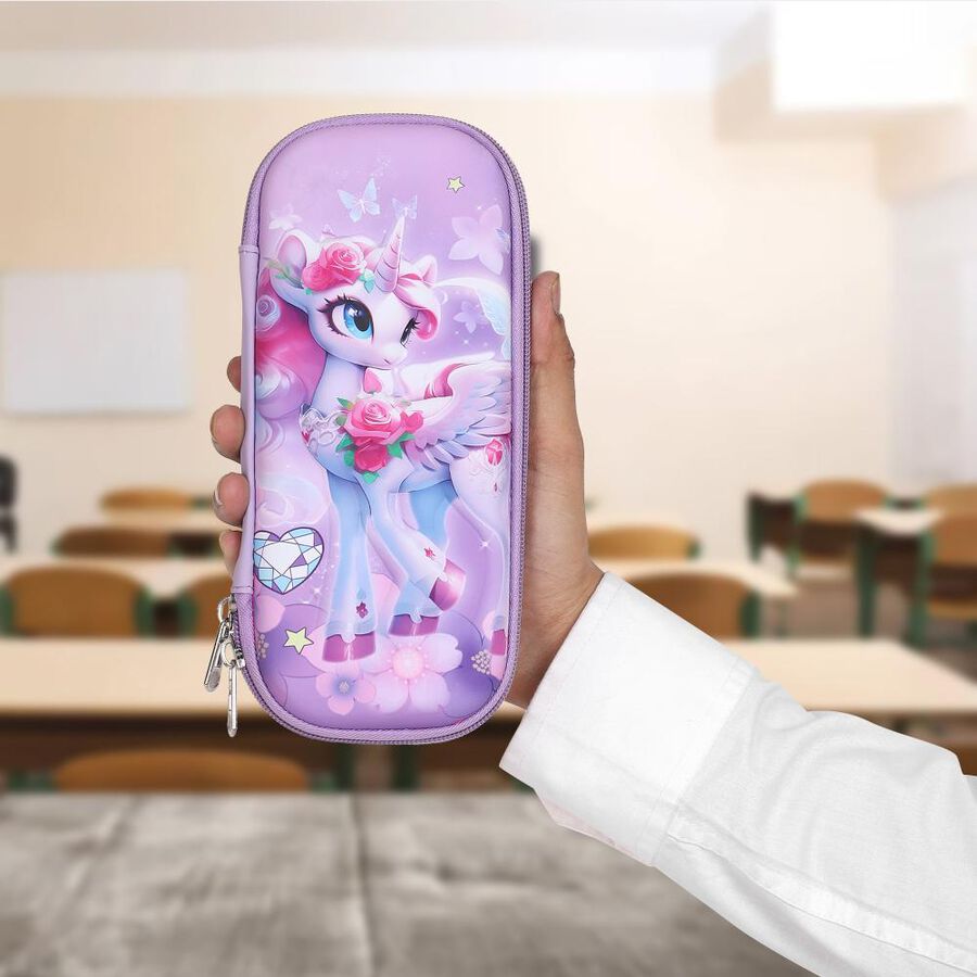 Kid's Plastic Pencil Box, , large image number null