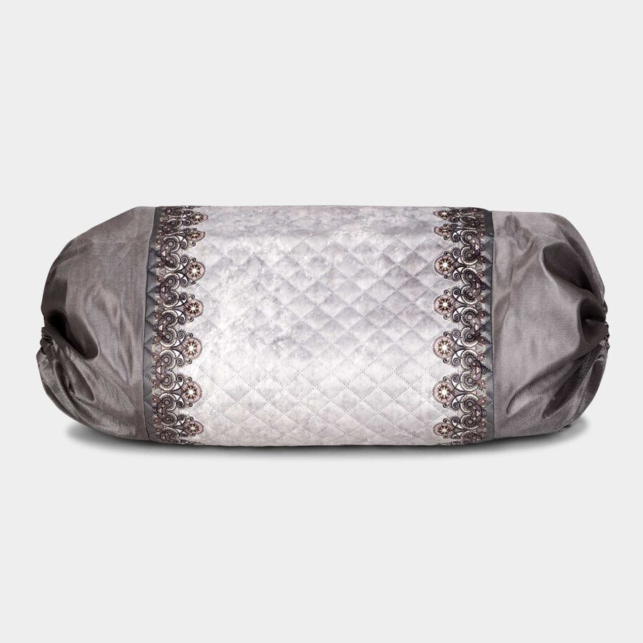 Grey Microfiber Bolster Cover, , large image number null