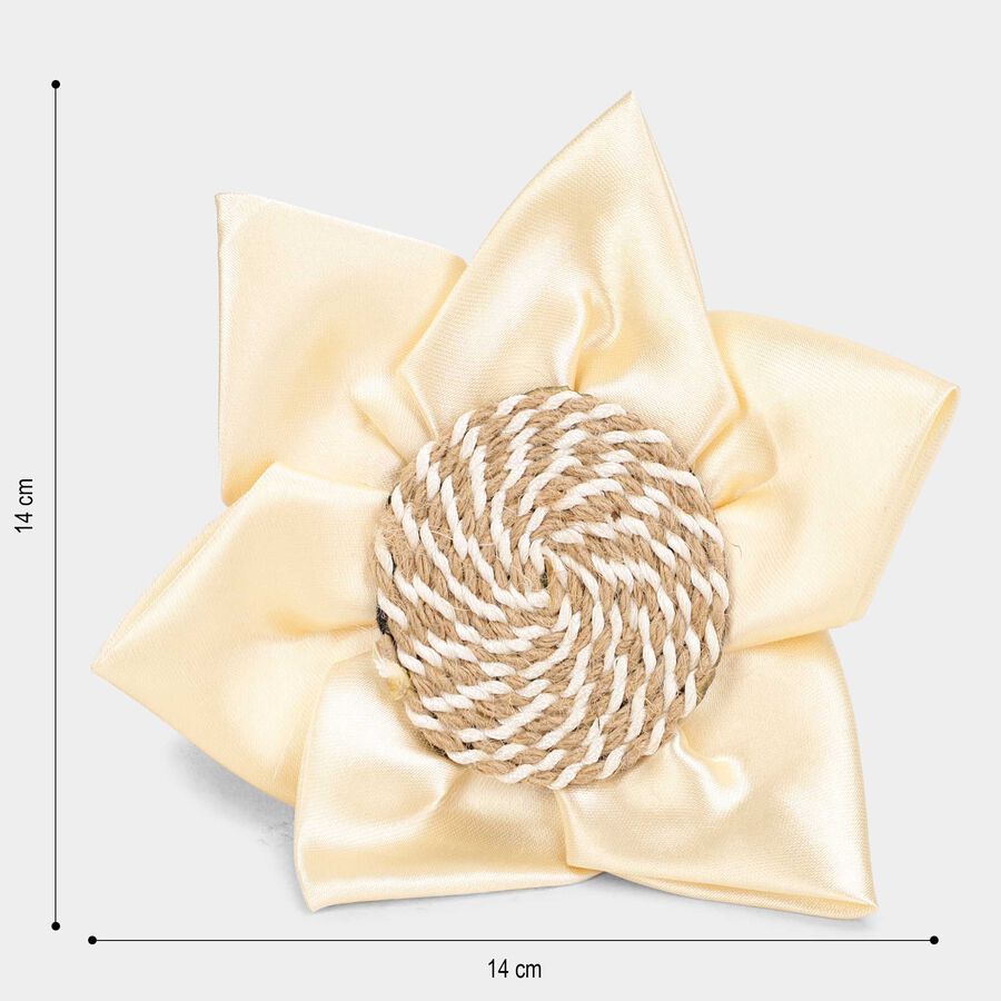 Cream Microfiber Tieback Rope, , large image number null