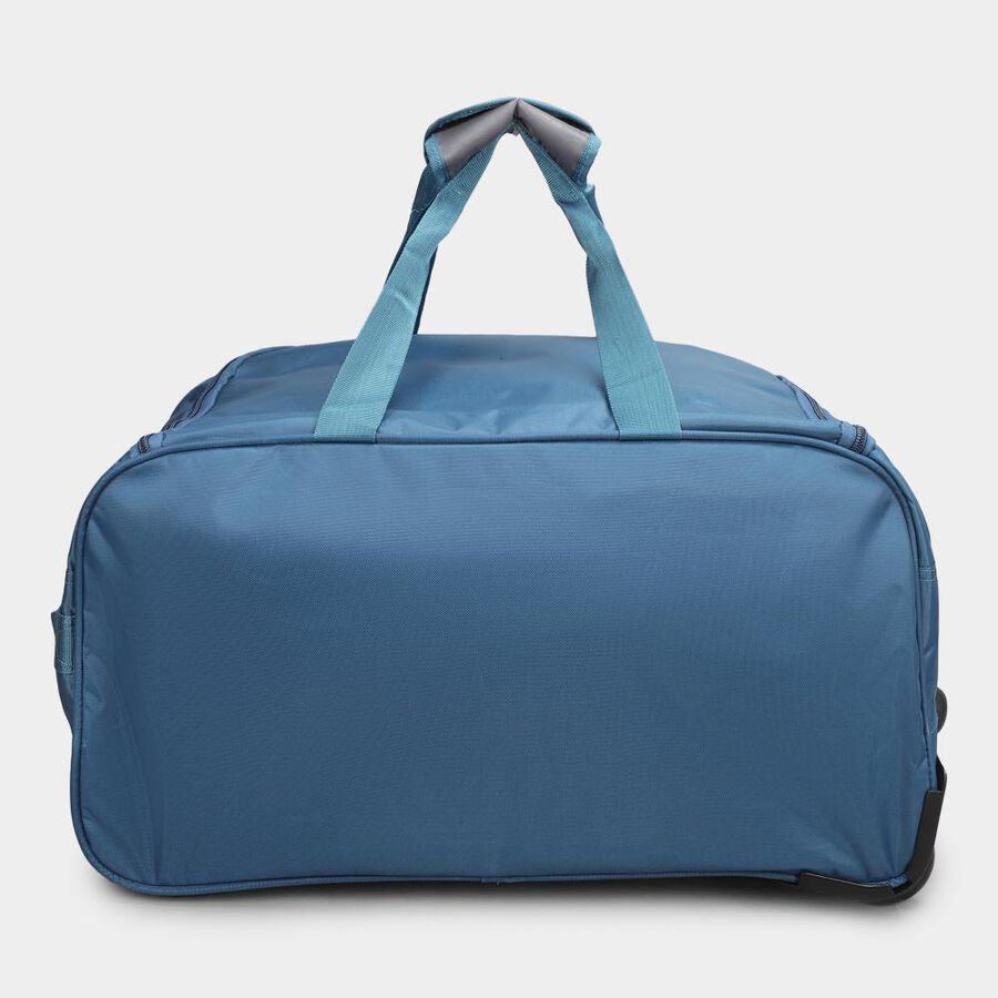  Mid Blue Polyester Duffle Trolley, , large image number null