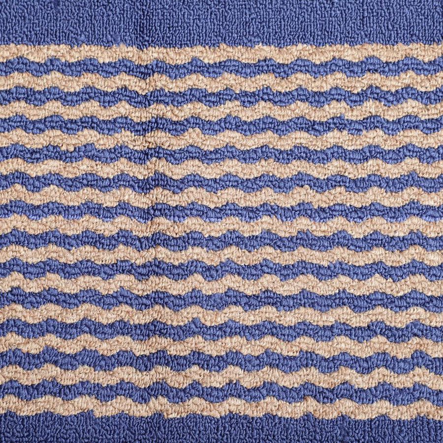 Anti-SKId Blue Polyester Door Mat, , large image number null