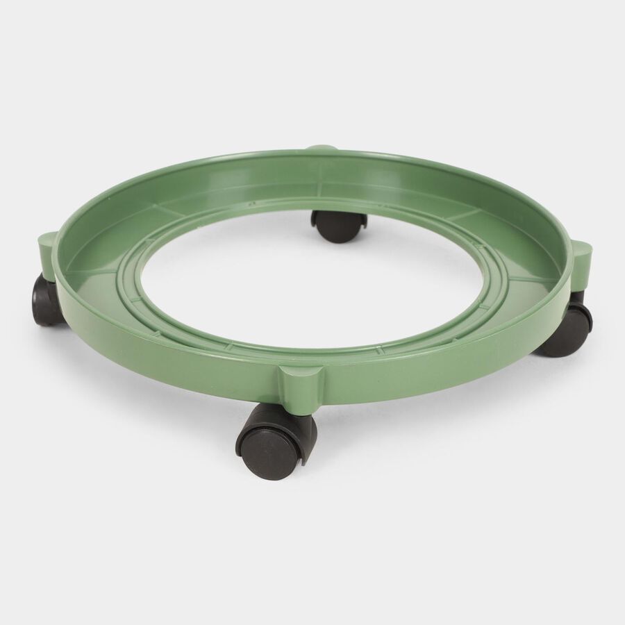 28 cm Dia. Plastic Cylinder Trolley, , large image number null