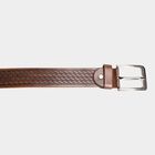 Men's Tan Polyurethane Casual Belt, , small
