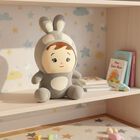 Kid's Soft Cartoon Baby Doll Plush Toy, , small