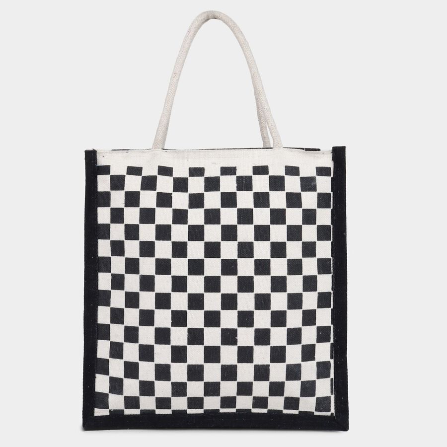 White Canvas Lunch Bag, , large image number null