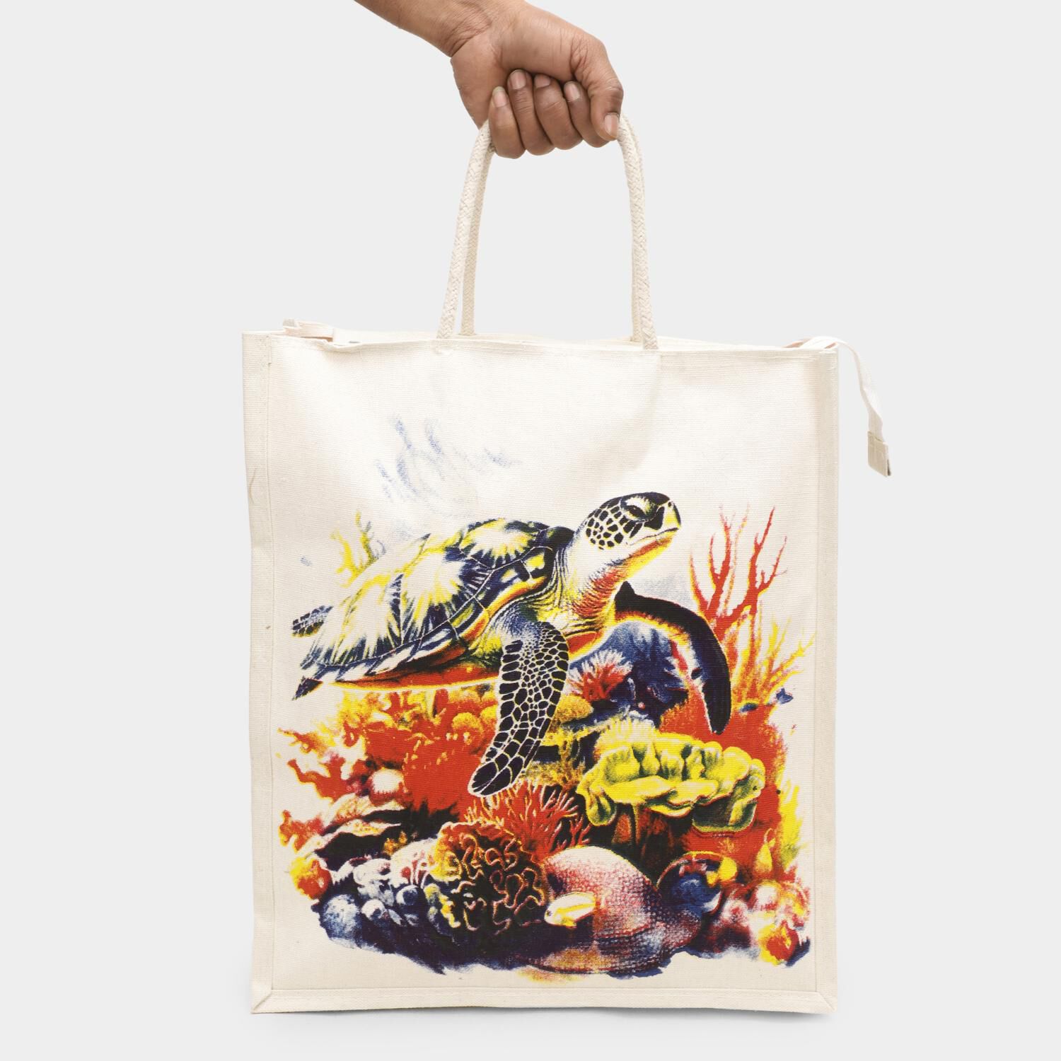 Brink Women's Beige Canvas Tote Bag | Vishal Mega Mart India