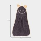 250 GSM Grey Cotton Wash Basin Towel, , small