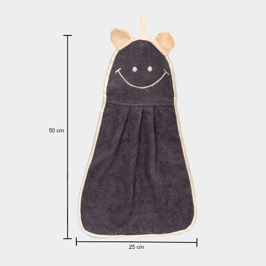 250 GSM Grey Cotton Wash Basin Towel, , large