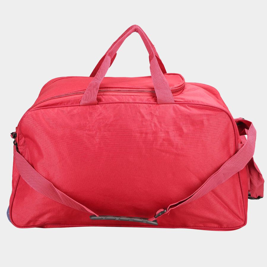 Red Polyester Duffle Bag, , large image number null