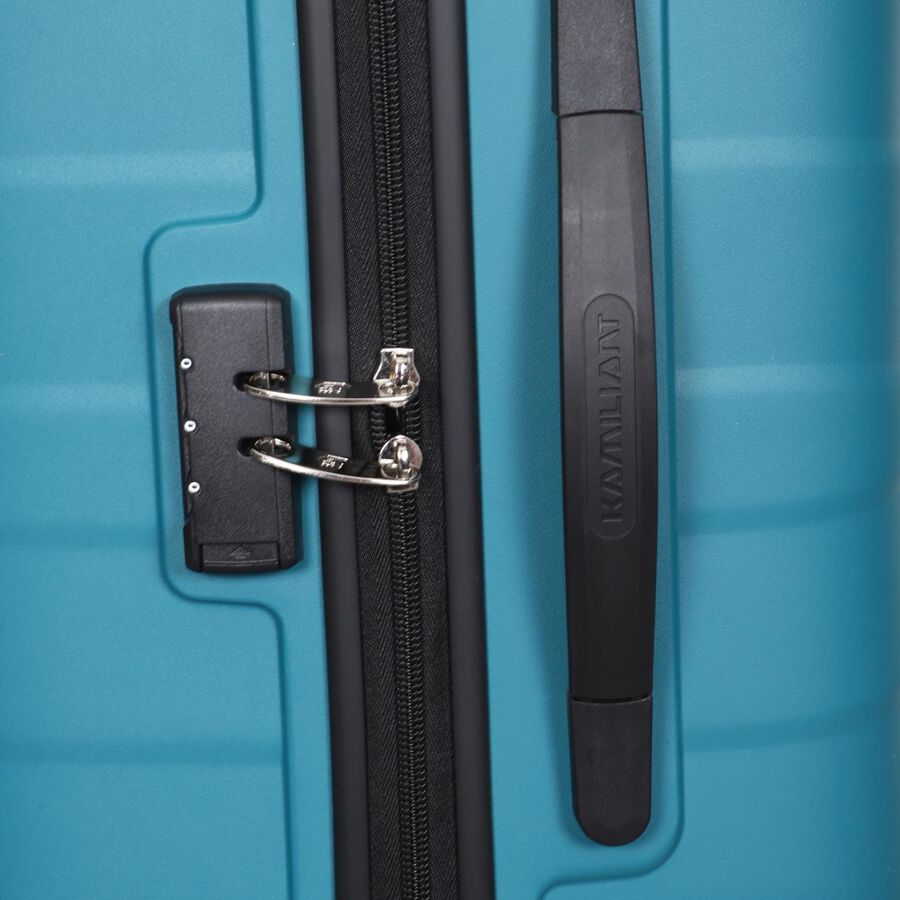 8-Wheel Light Green Polypropylene Hard Case Trolley, Small, , large image number null
