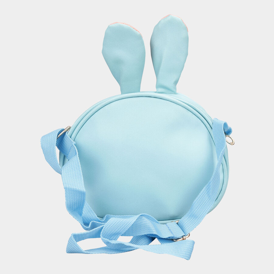 Kid's Blue Polyurethane Bag, , large image number null
