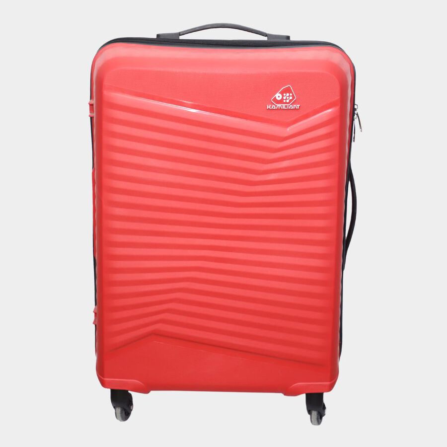 4-Wheel Red PVC Matee Hard Case Trolley, Small + Medium + Large, , large image number null