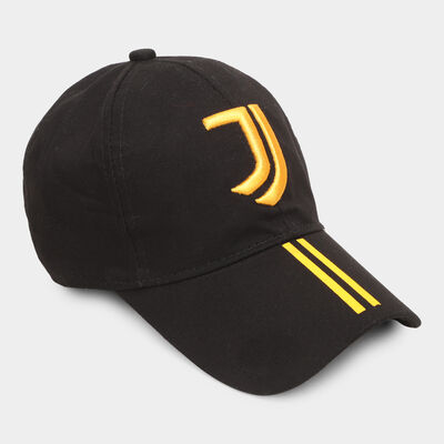 Men's Black Cotton Cap