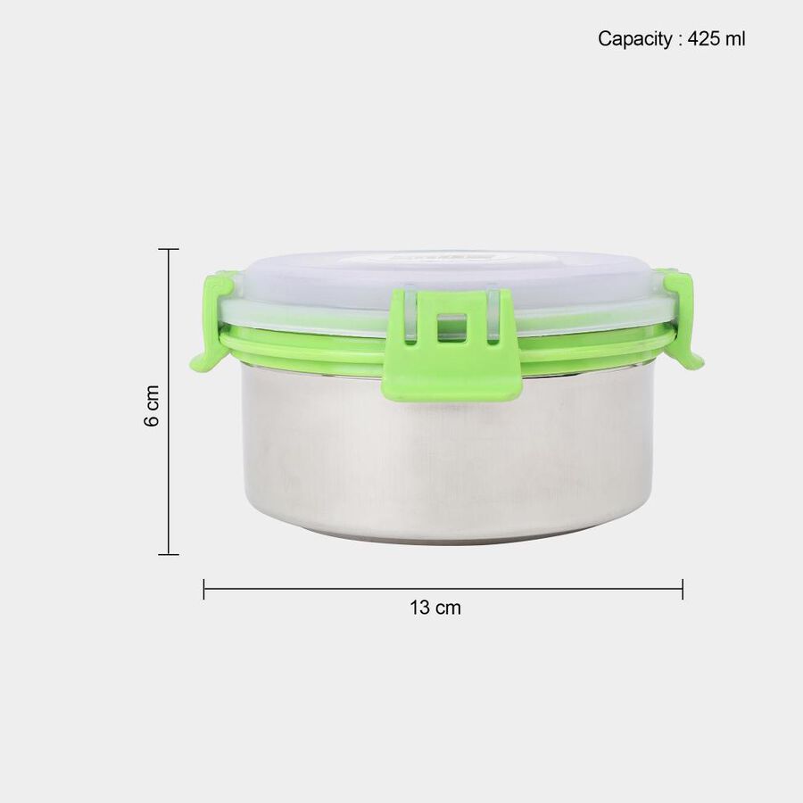 425 ml Lock & Seal Air-Tight Steel Container, , large image number null