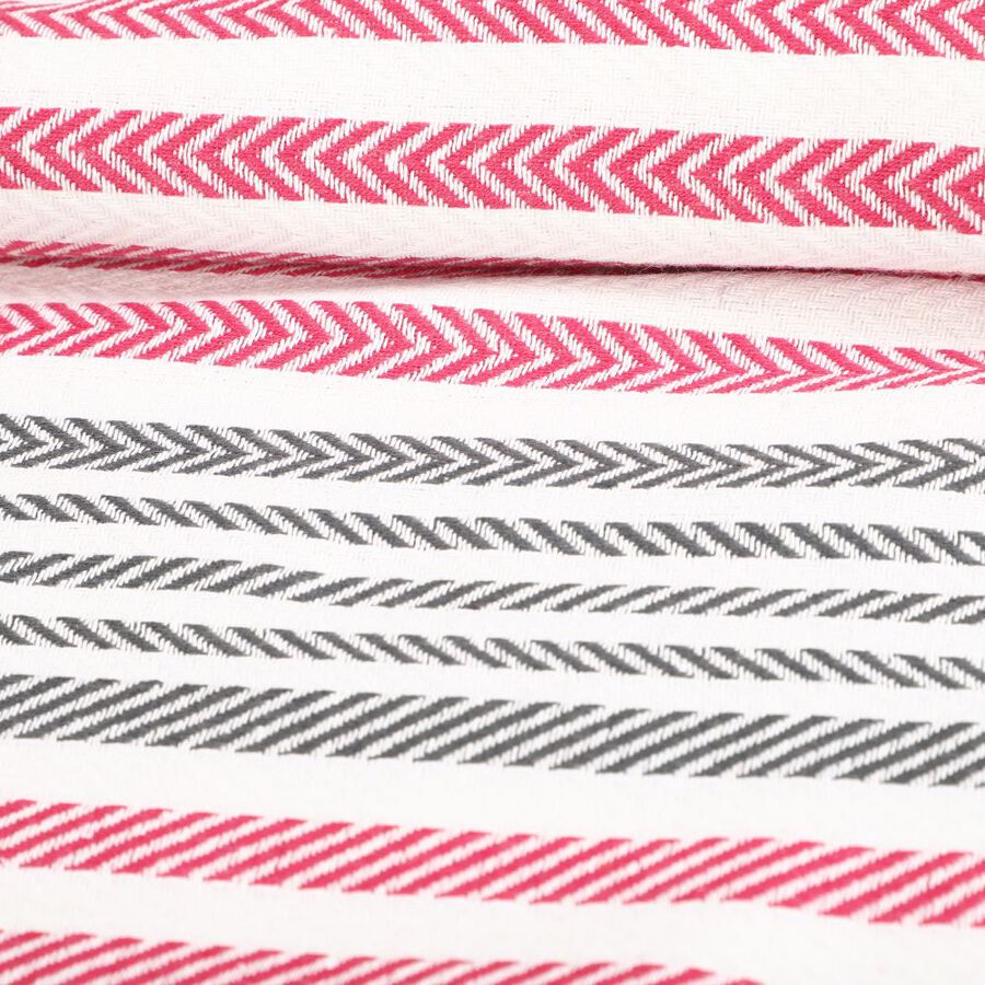 200 GSM Pink Cotton Blend Bath Towel, , large image number null