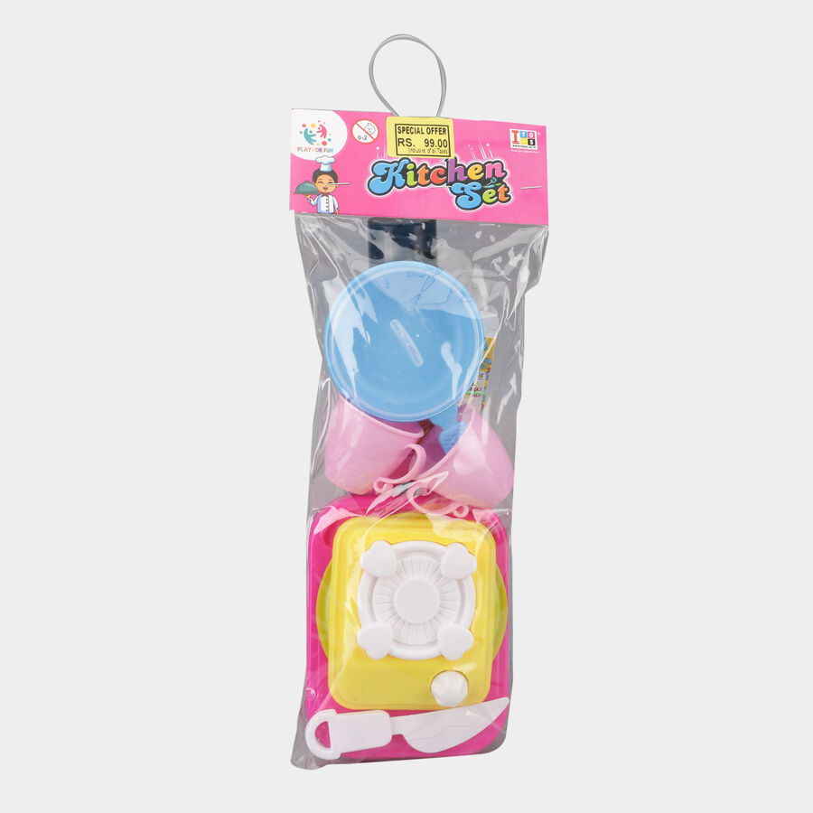 Kid's Plastic Kitchen Set, , large image number null