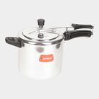 एल्युमीनियम प्रेशर कुकर, सिल्वर, 391 मिमी X 228 मिमी X 244 Mm, 6.5 L, , small image number null