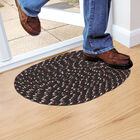 Brown Polyester Cotton Door Mat, , small image number null