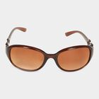 Women's Plastic Gradient Oval Sunglasses, , small image number null