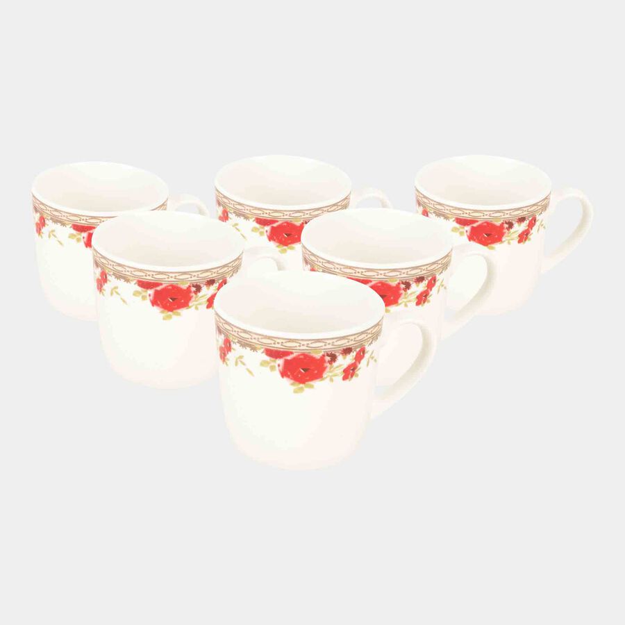 150 ml Bone China Mug, Set of 6, , large image number null