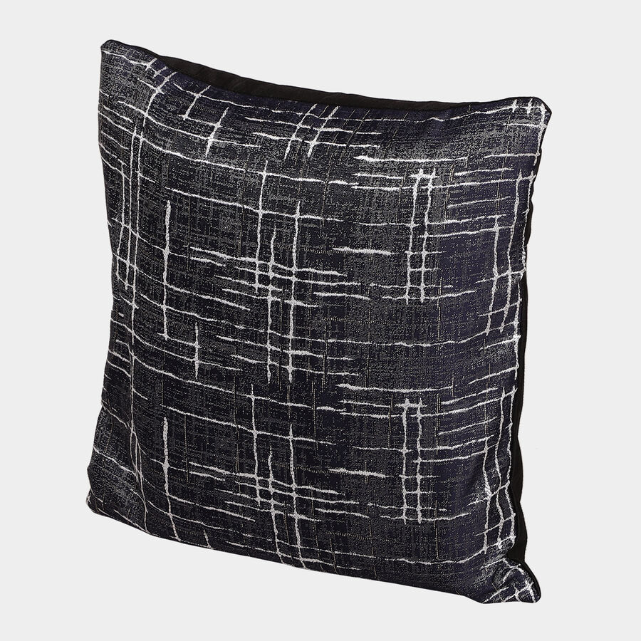 Blue Polyester Cushion Cover, , large image number null